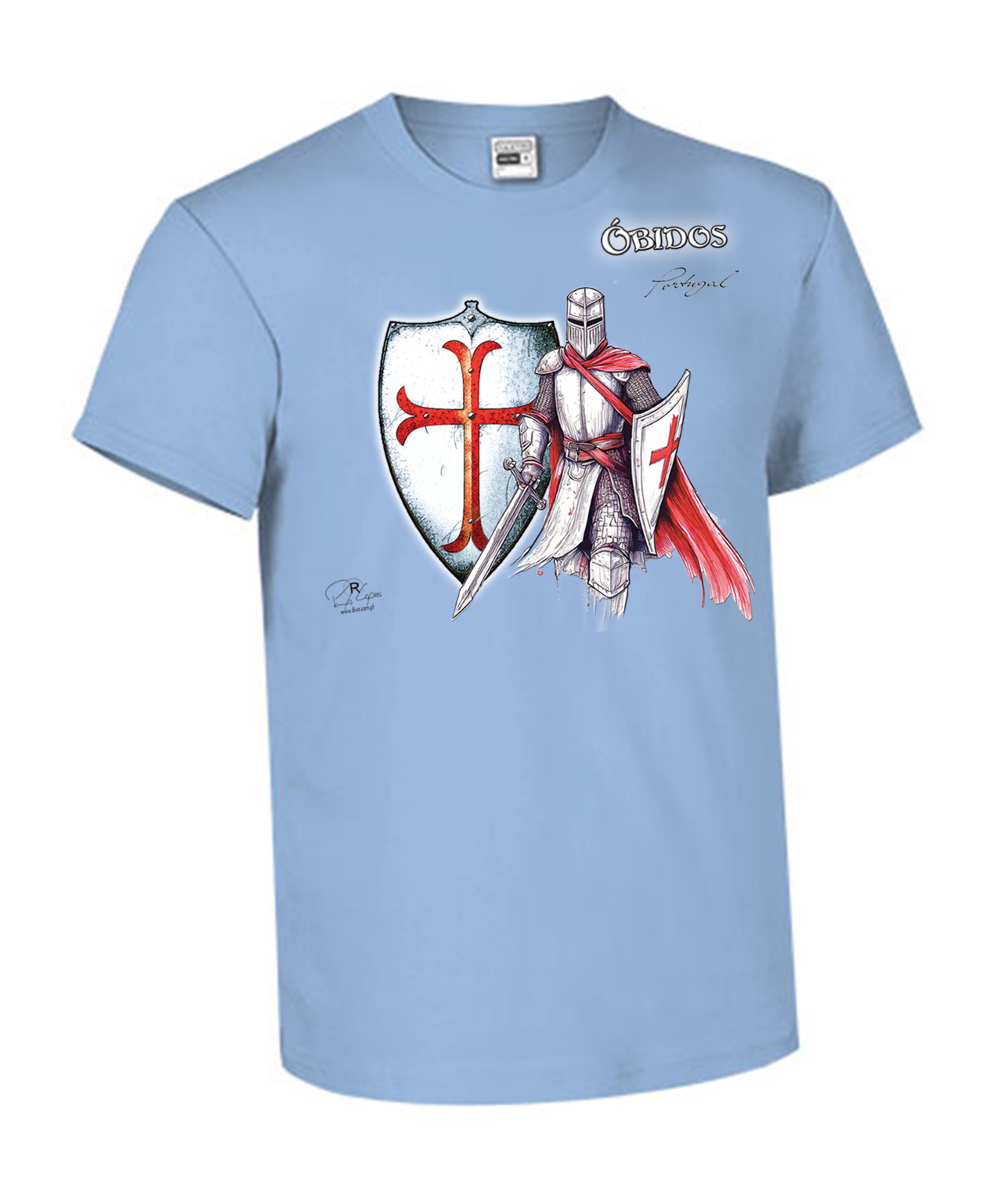 T-shirt Kids Templário Óbidos