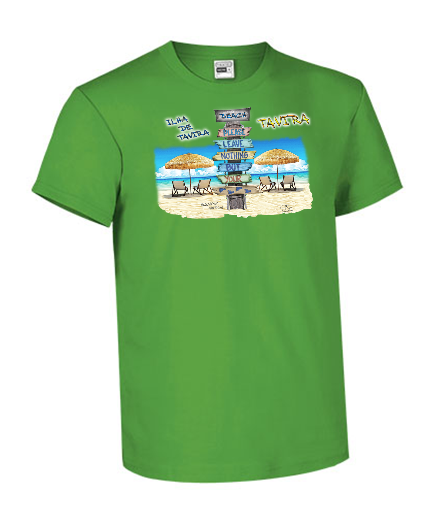 T-shirt Kids Pegadas Tavira