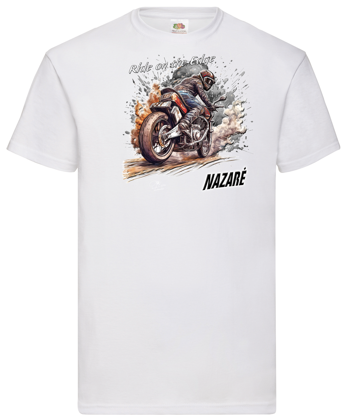 T-shirt Ride on the Edge Nazaré