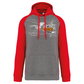 Sweatshirt Bicolor com capuz Carmo