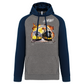 Sweatshirt Bicolor com capuz Tradição e Modernidade