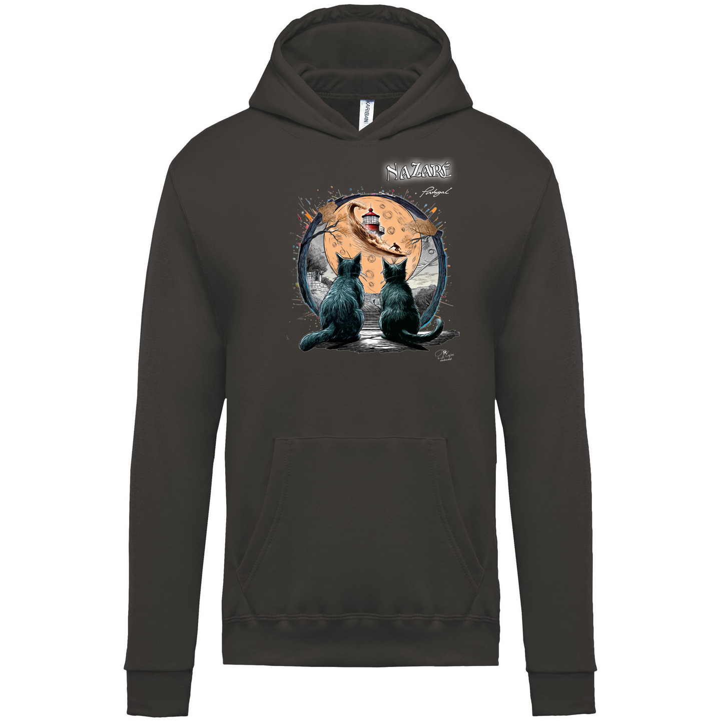 Sweatshirt capuz Kariban Kids Luar Nazaré
