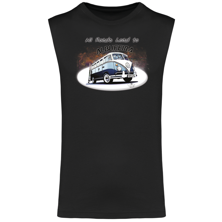 T-shirt Alças All Roads Lead to Albufeira