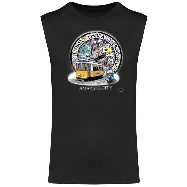 T-shirt Alças Amazing City Lisboa