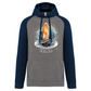 Sweatshirt Bicolor com capuz Prancha Tavira
