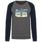 Sweatshirt Bicolor sem capuz Pegadas Albufeira