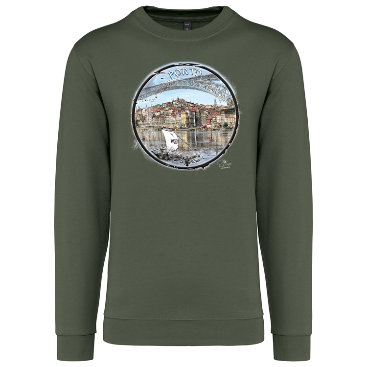 Sweatshirt Kariban sem Capuz Selo Porto