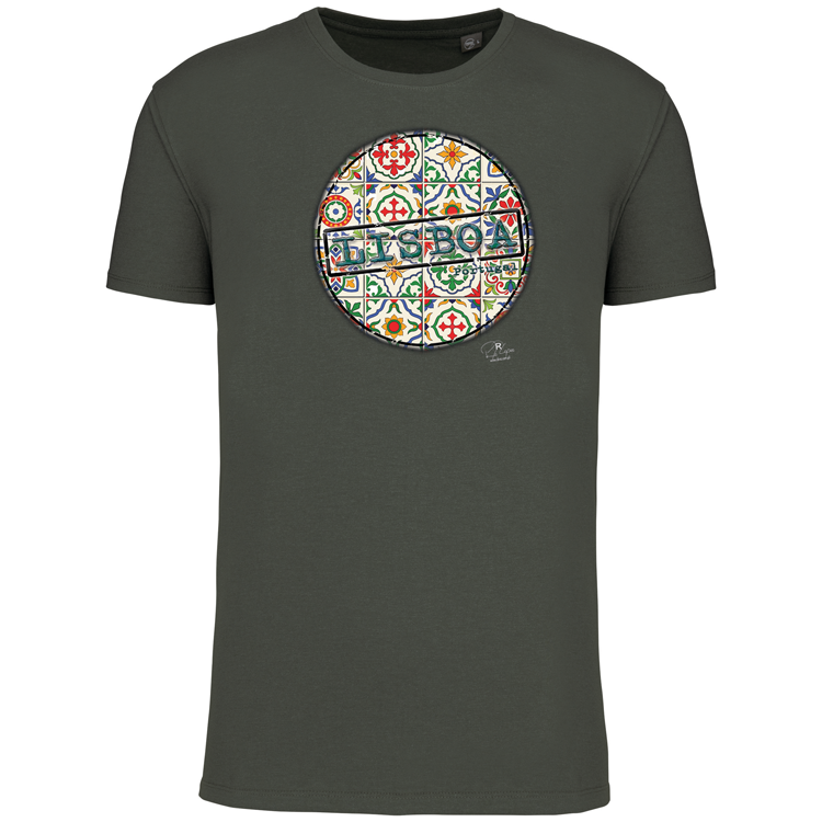 T-Shirt Algodão Biológico Pin Lisboa