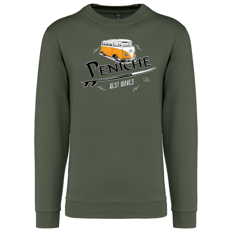 Sweatshirt Kariban sem Capuz Pão de Forma Peniche