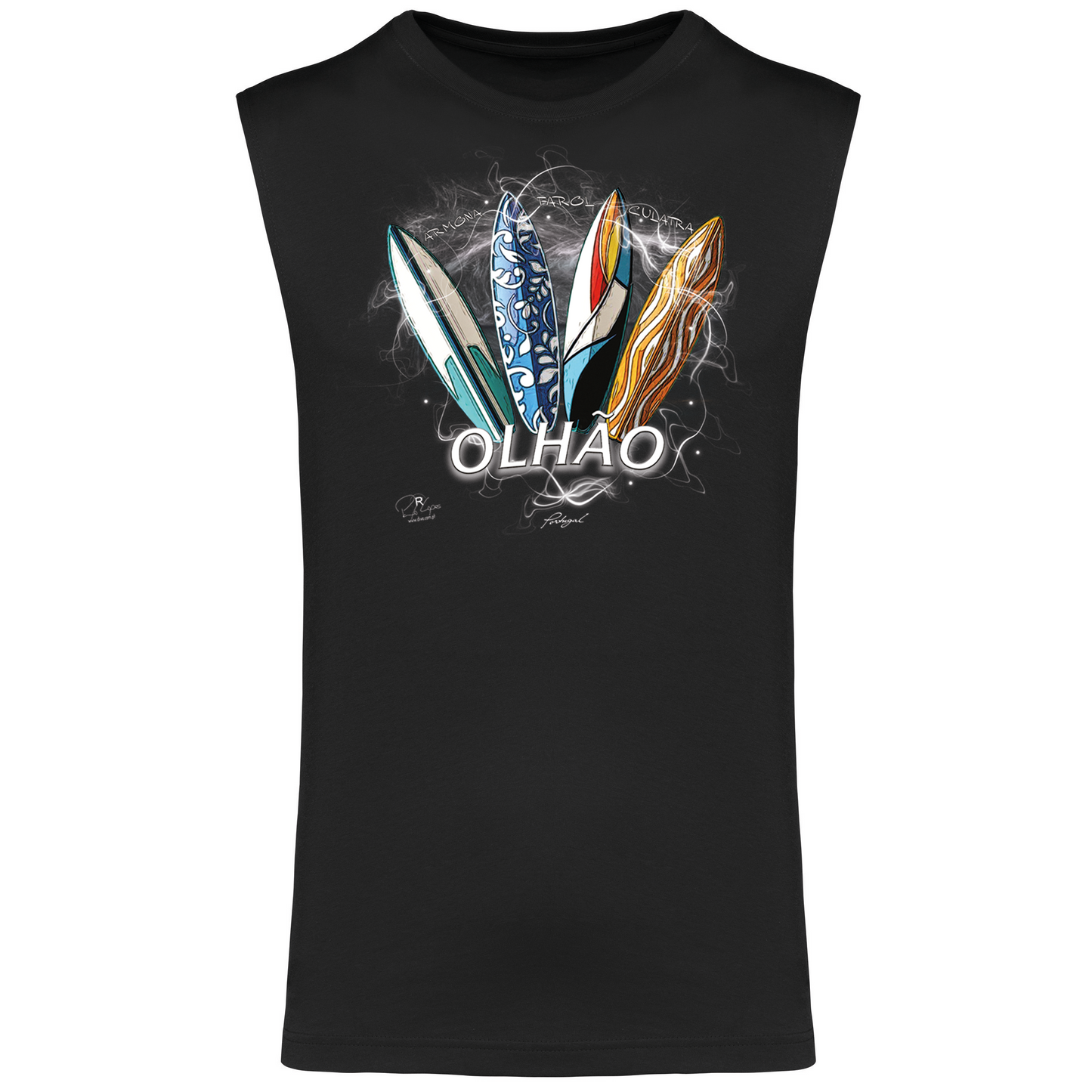 T-shirt Alças Surfboards Olhão