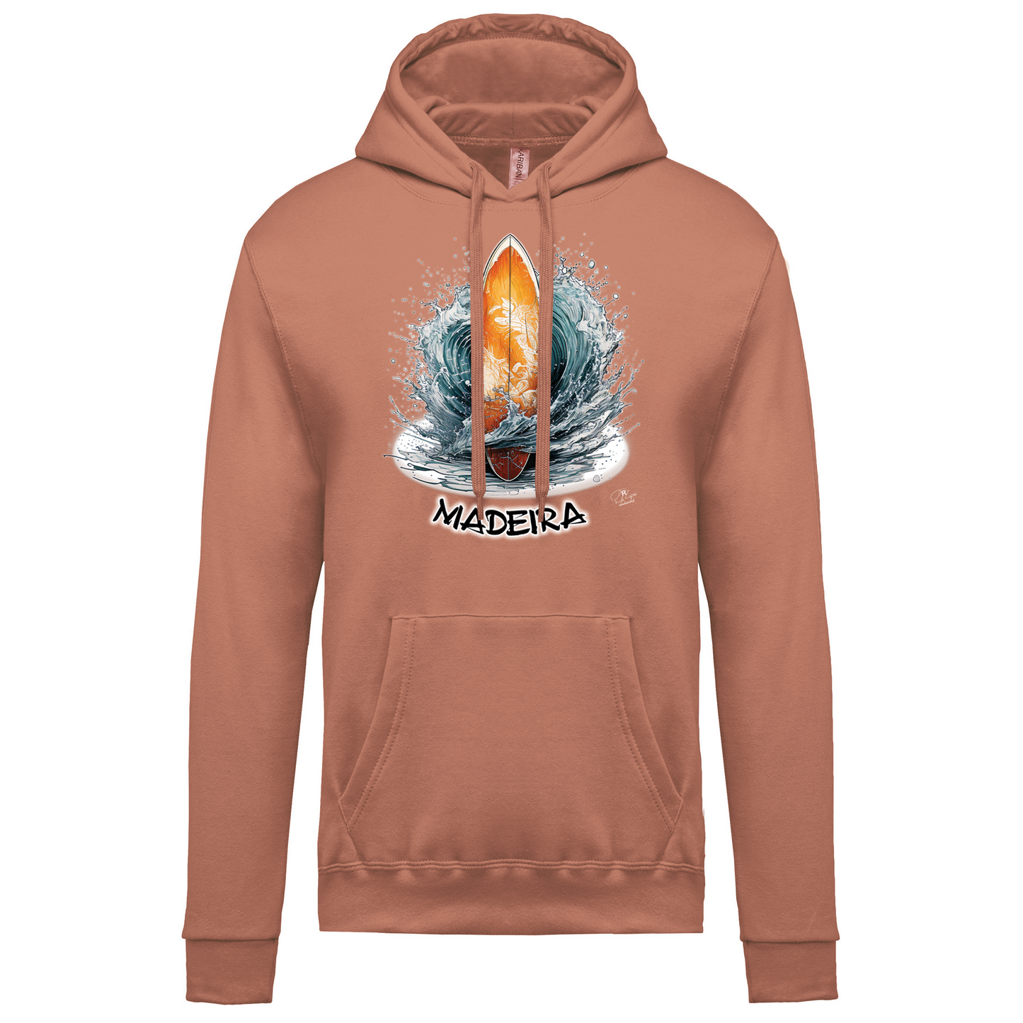 Sweatshirt Kariban com Capuz Prancha Madeira