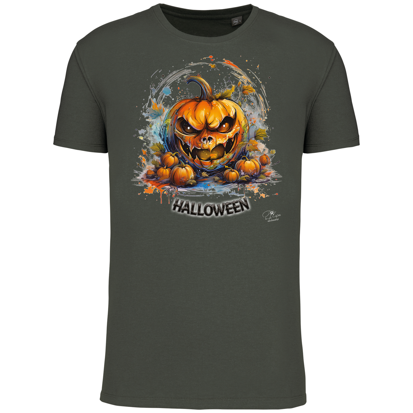 T-Shirt Algodão Biológico Abóbora