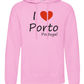 Sweatshirt I Love Porto