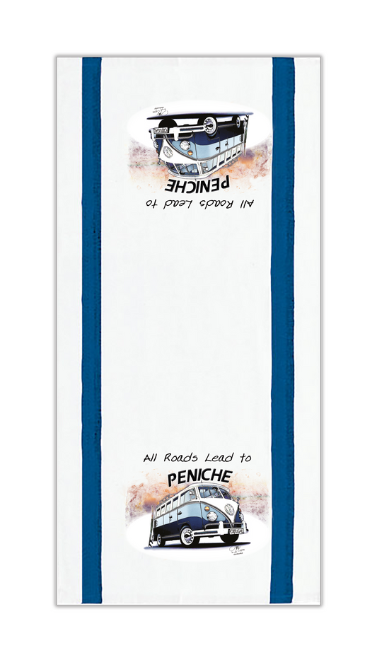 Panos de Cozinha All Roads Lead to Peniche