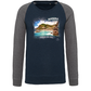 Sweatshirt Bicolor sem capuz Ponta do Sol