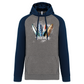 Sweatshirt Bicolor com capuz Surfboards Tavira