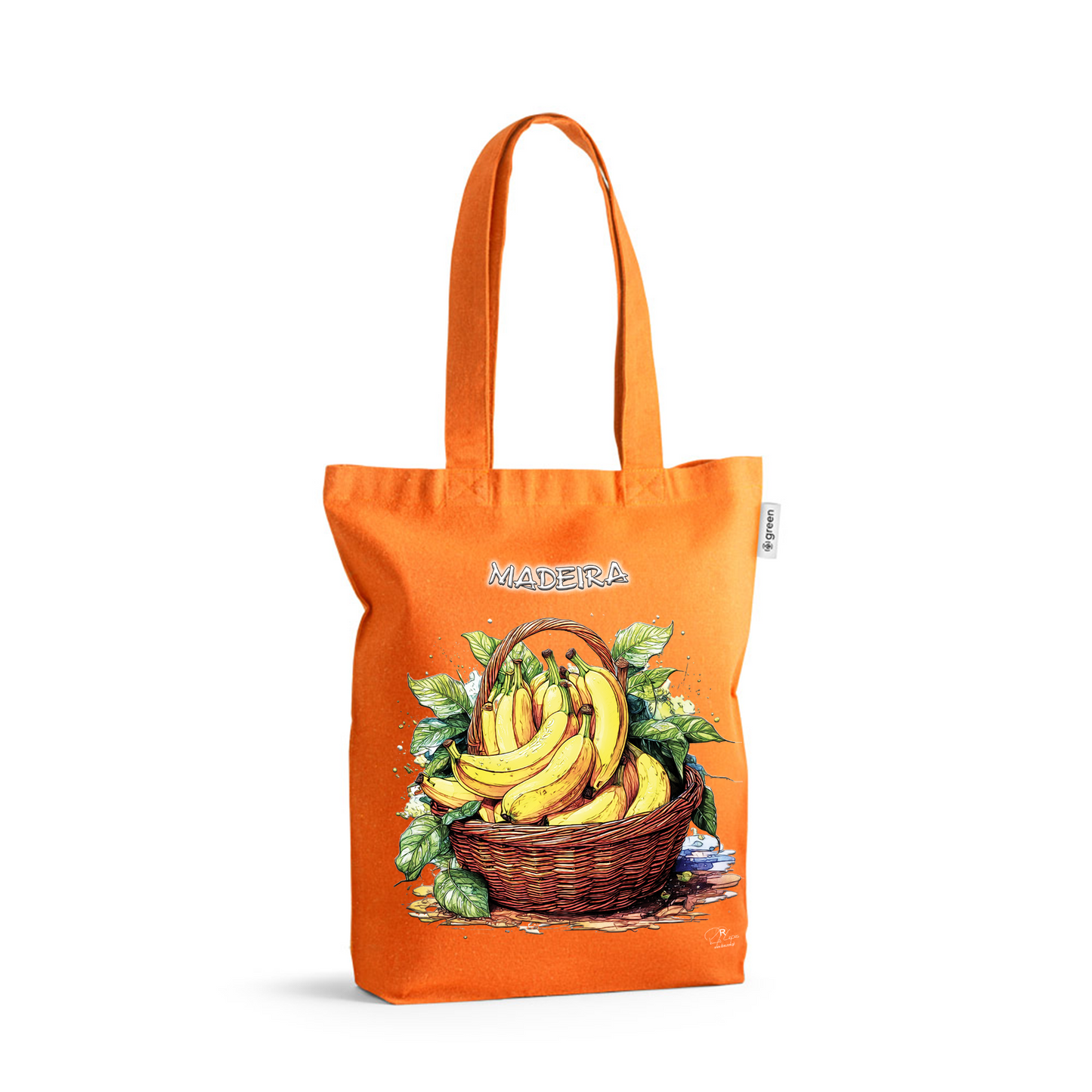 Sacos de Algodão Ecológico 220g Cesto de Bananas