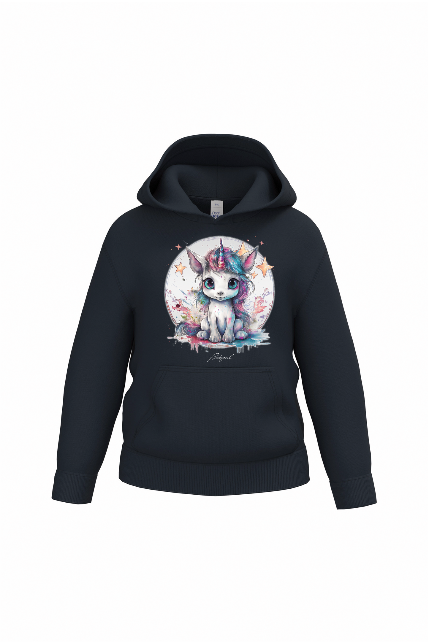 Sweatshirt com capuz Ideal Kids Unicórnio