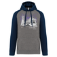 Sweatshirt Bicolor com capuz Universidade Coimbra
