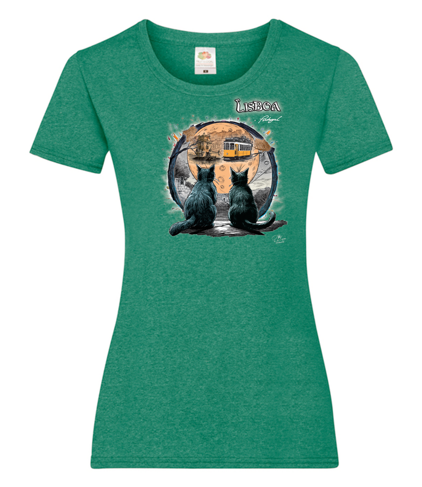 T-shirt Senhora Luar Lisboa