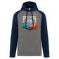 Sweatshirt Bicolor com capuz Azulejos 1