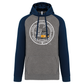 Sweatshirt Bicolor com capuz Selo 1