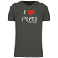T-Shirt Algodão Biológico I Love Porto