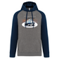 Sweatshirt Bicolor com capuz All Roads Lead to Albufeira