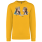 Sweatshirt Kariban sem Capuz King and Queen Óbidos
