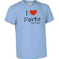 T-shirt Kids I Love Porto