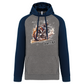 Sweatshirt Bicolor com capuz Ride on the Edge Quarteira