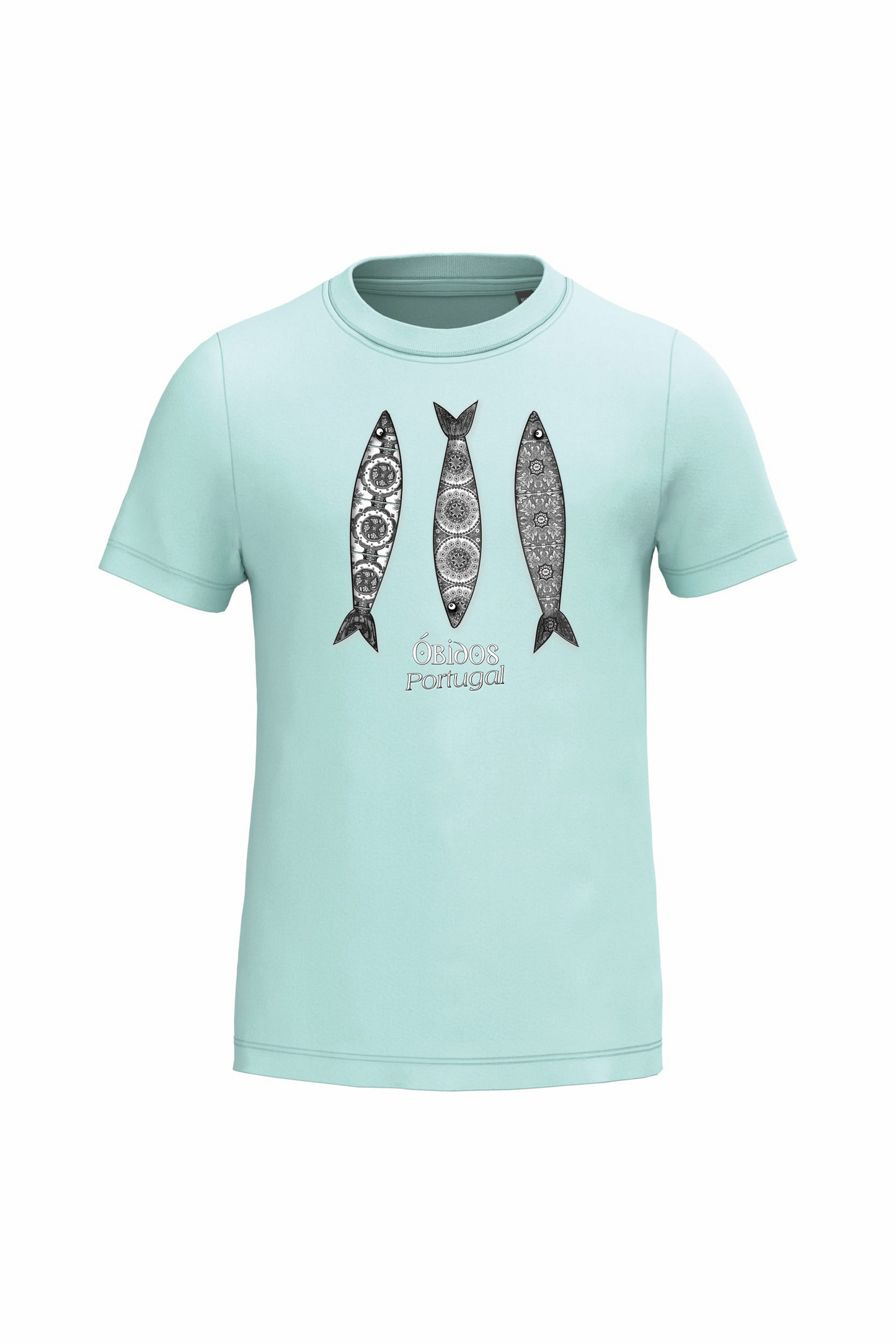 T-shirt de Criança Kariban 3 Sardinhas Óbidos