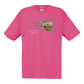 T-shirt Fruit of the Loom, Original 145g, Carmo