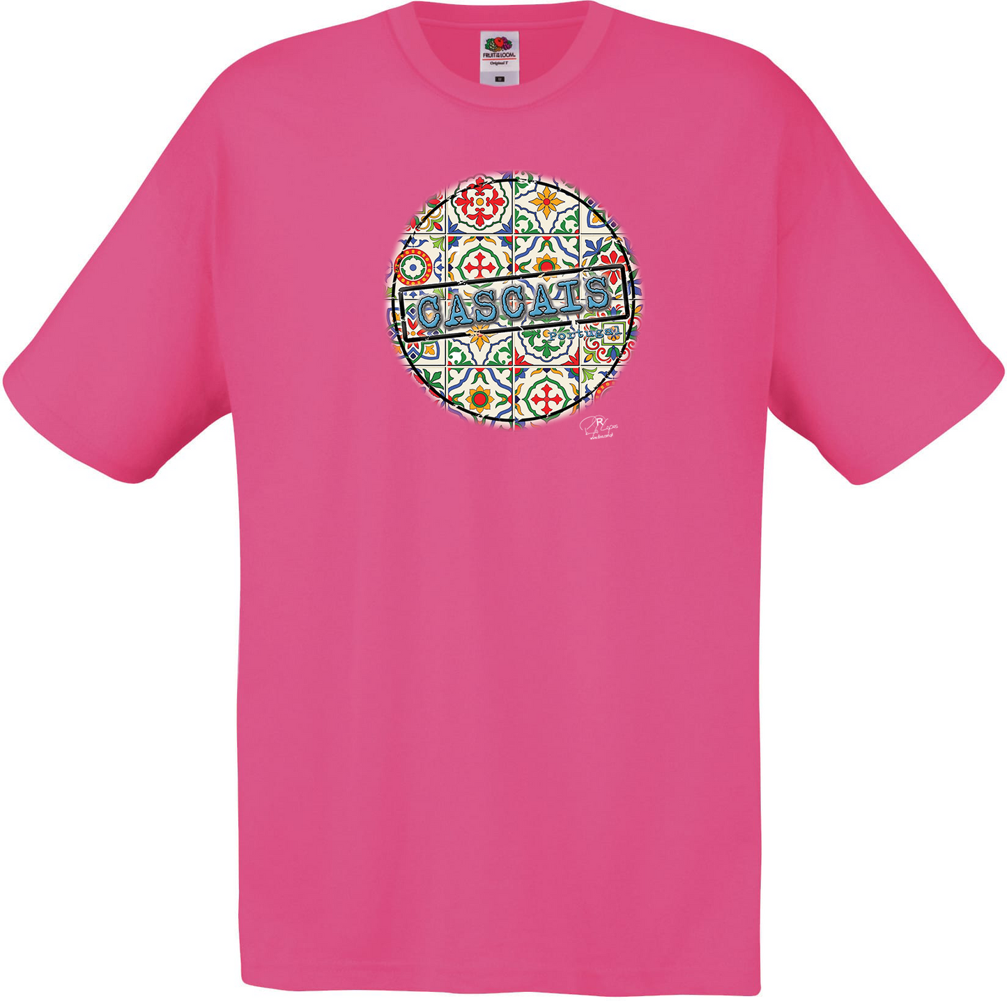 T-shirt Fruit of the Loom, Original 145g, Pin Cascais