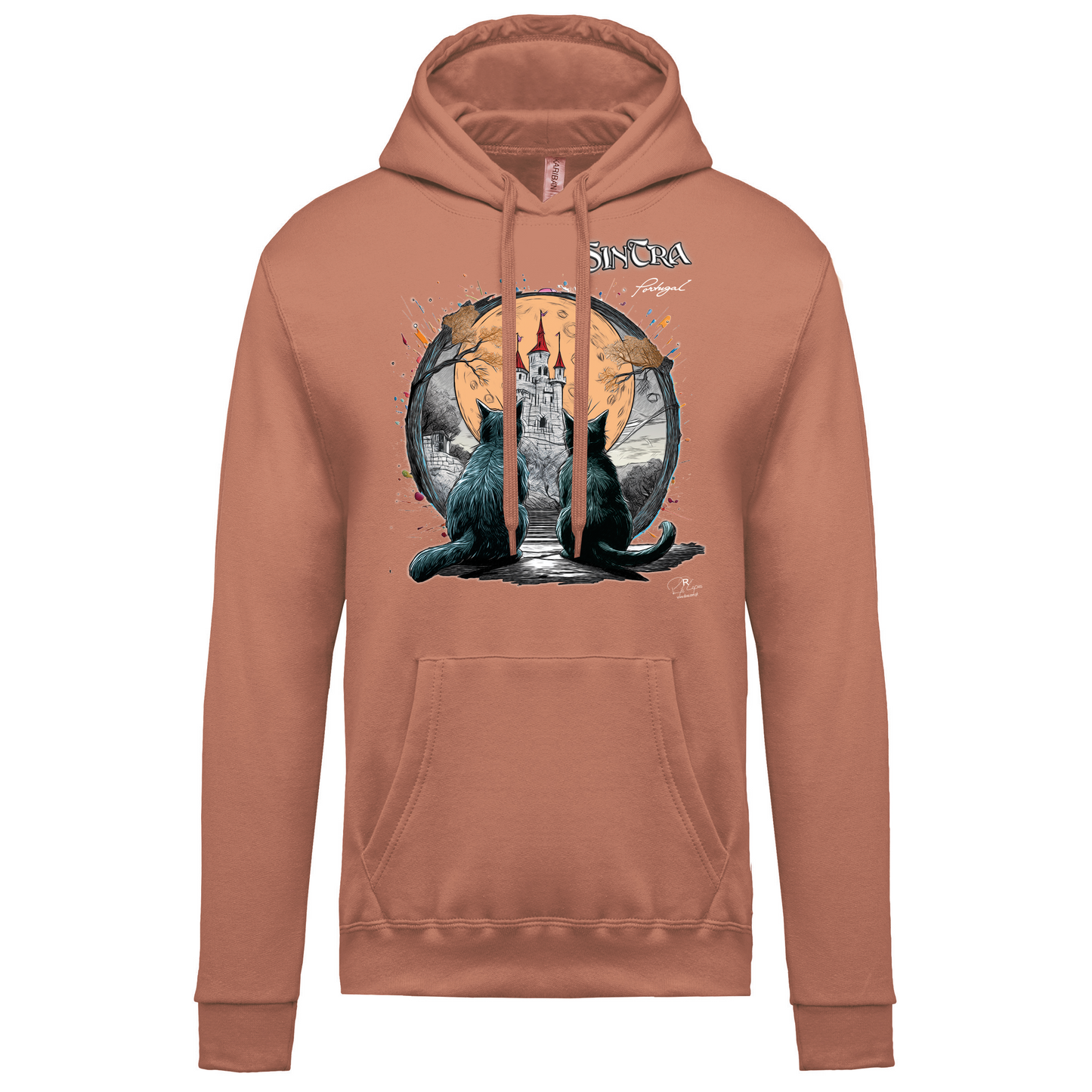 Sweatshirt Kariban com Capuz Luar Sintra