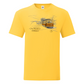 T-shirt Fruit of the Loom, Iconic, 150g, Carmo