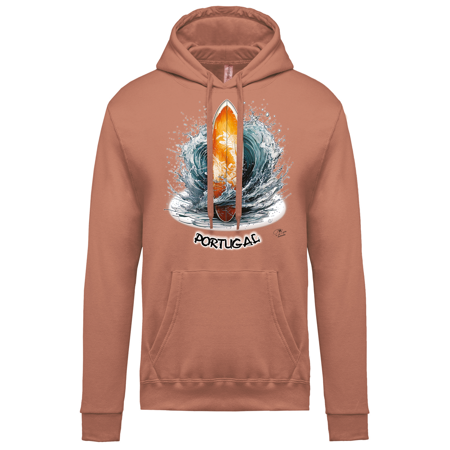 Sweatshirt Kariban com Capuz Prancha Portugal