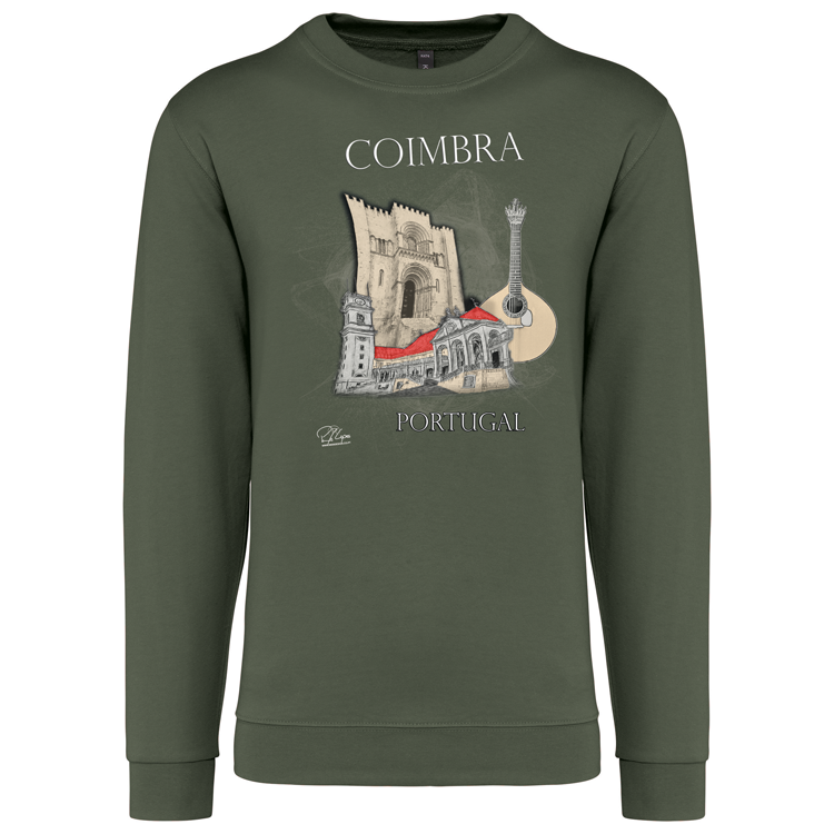 Sweatshirt Kariban sem Capuz Sé de Coimbra