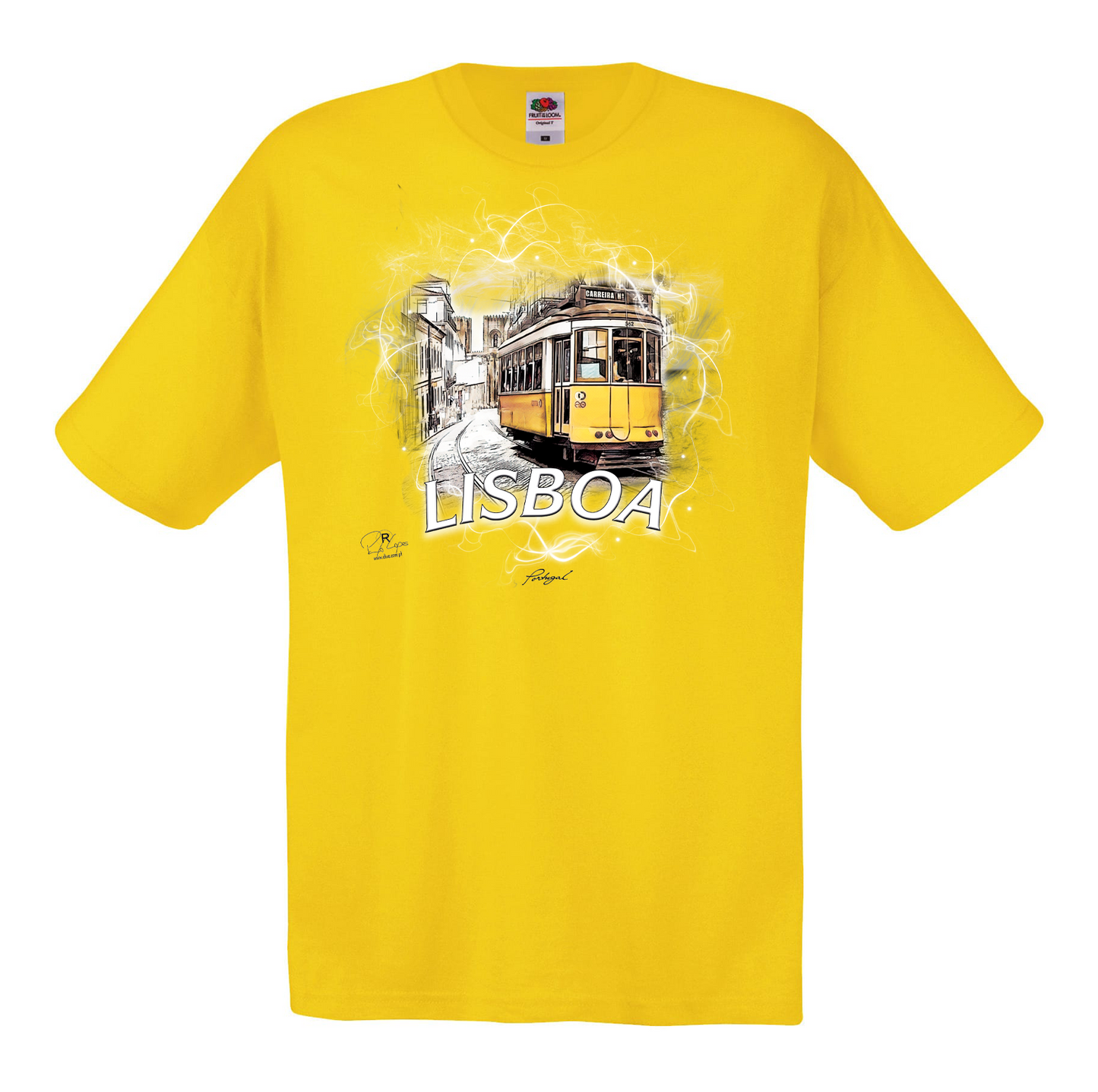 T-shirt Fruit of the Loom, Original 145g, Carreira 28 Lisboa