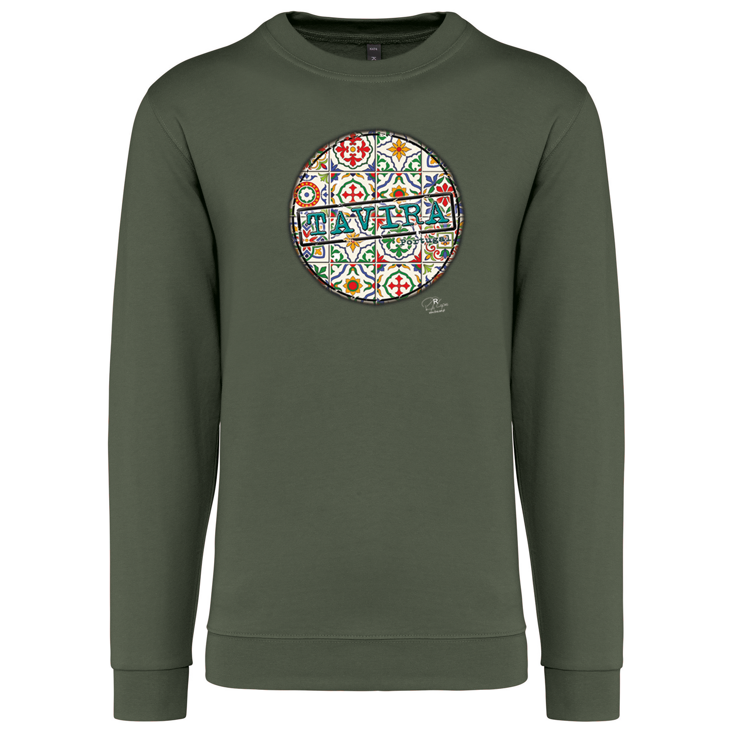 Sweatshirt Kariban sem Capuz Pin Tavira