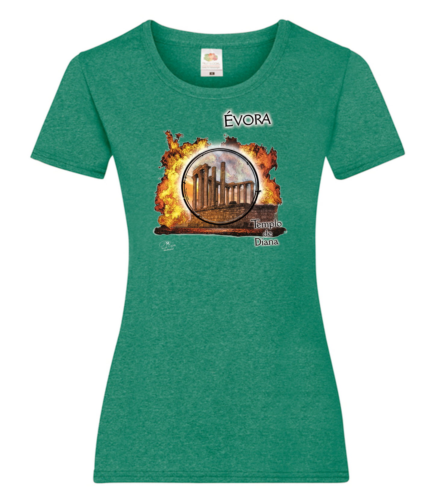 T-shirt Senhora Templo de Diana