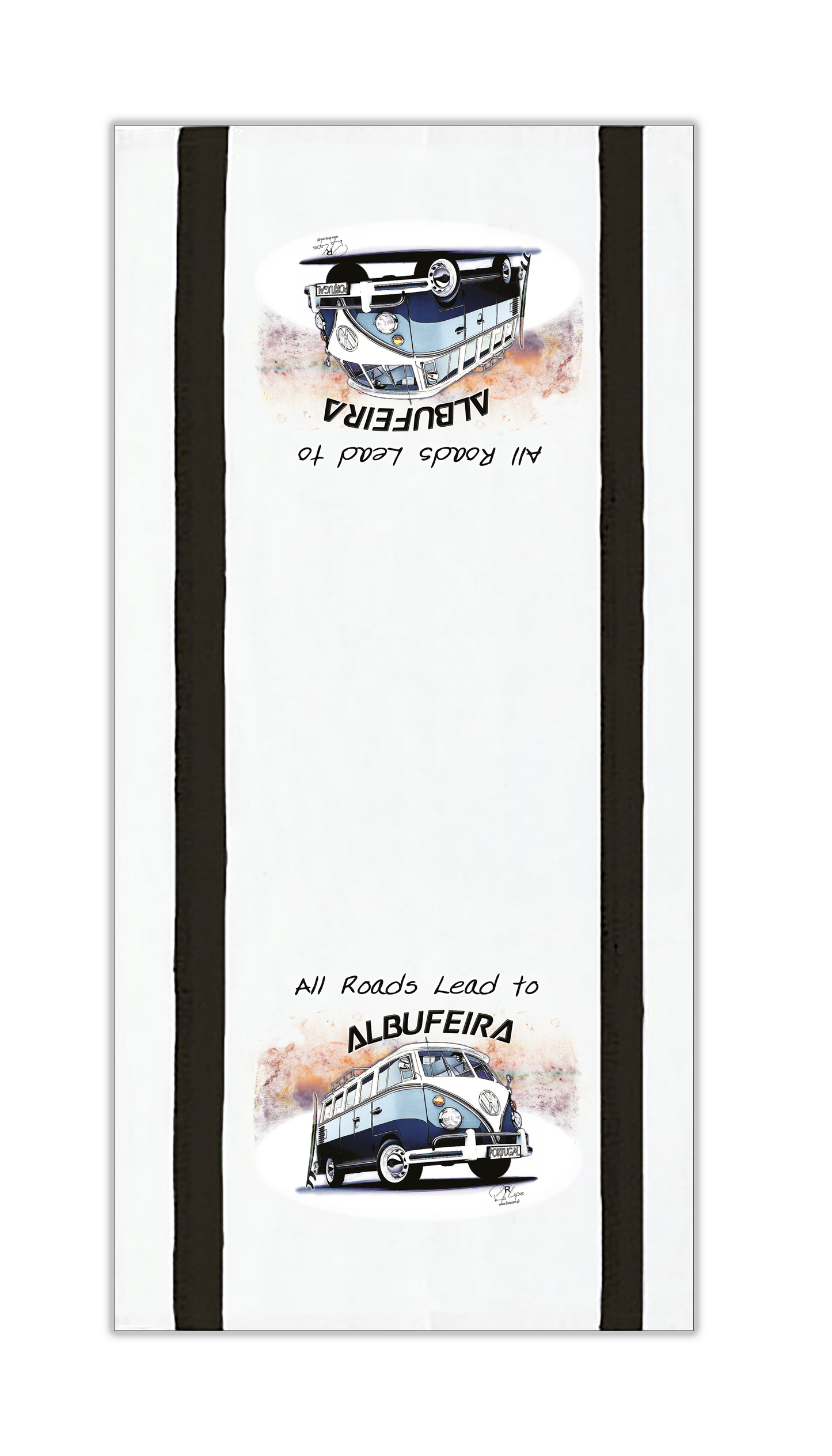Panos de Cozinha All Roads Lead to Albufeira