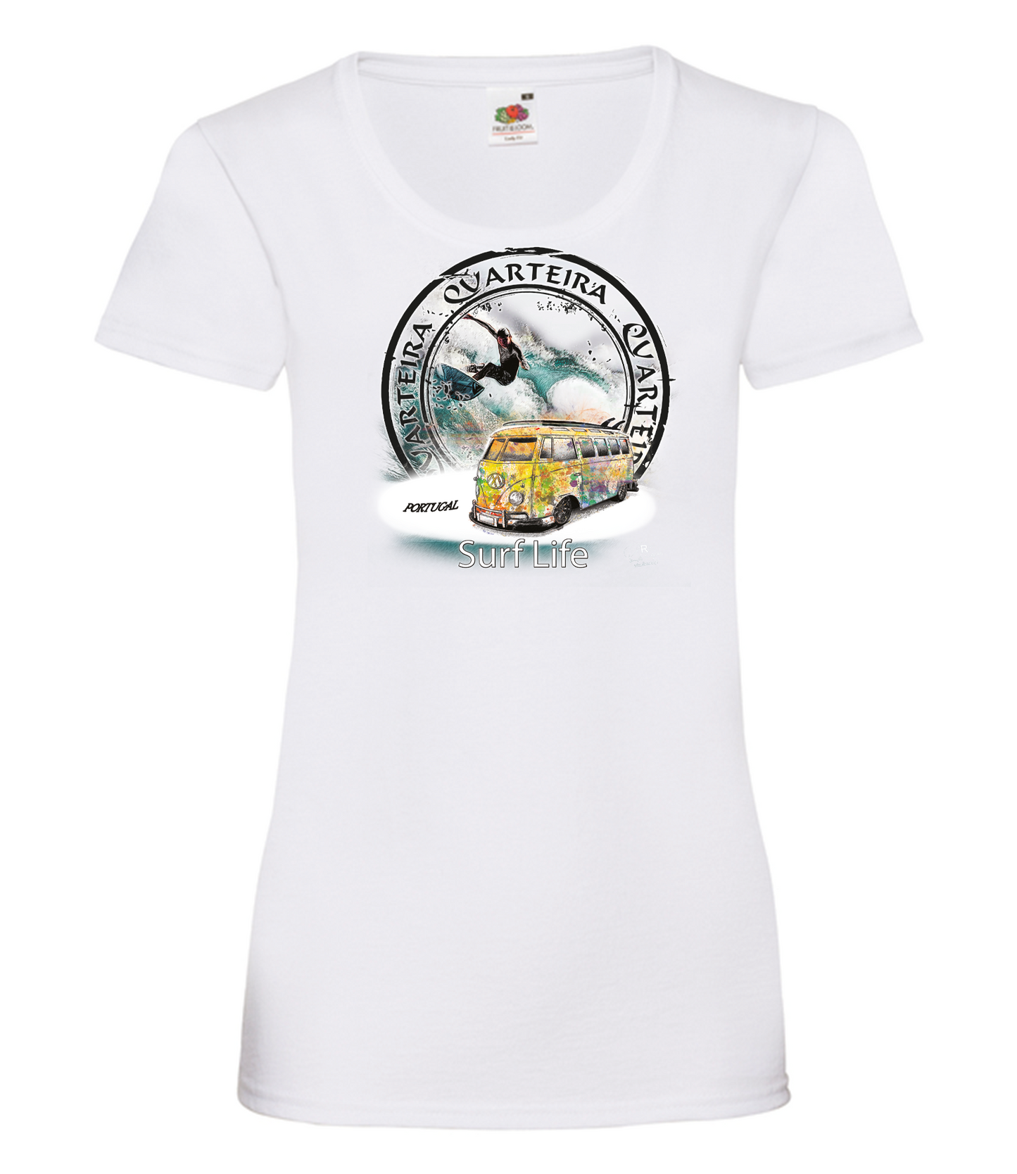 T-shirt Senhora Surf Life Quarteira