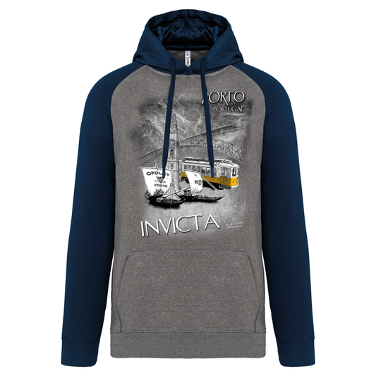 Sweatshirt Bicolor com capuz Invicta