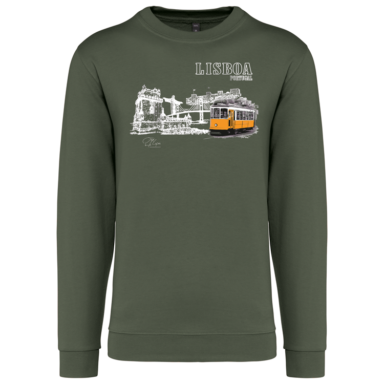 Sweatshirt Kariban sem Capuz Monumentos Lisboa