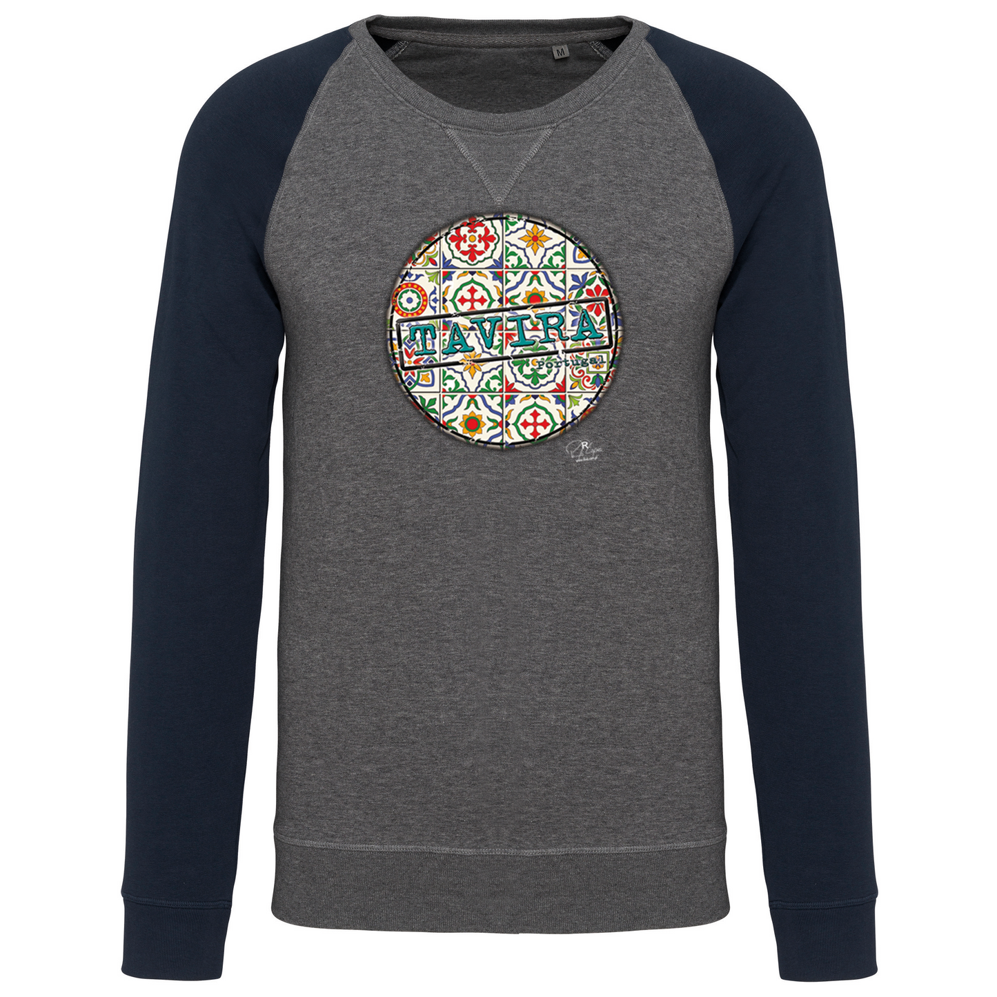 Sweatshirt Bicolor sem capuz Pin Tavira