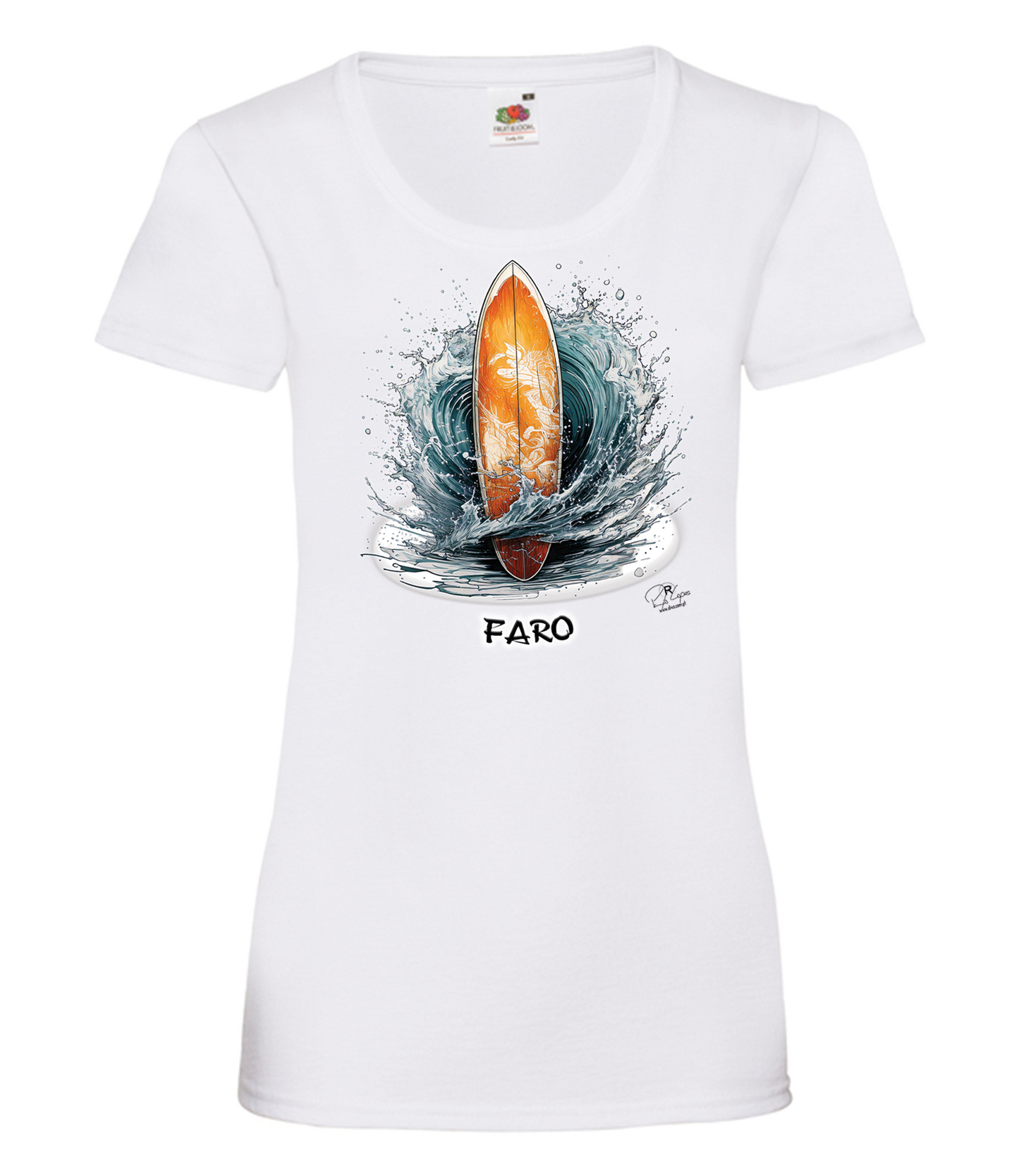 T-shirt Senhora Prancha Faro