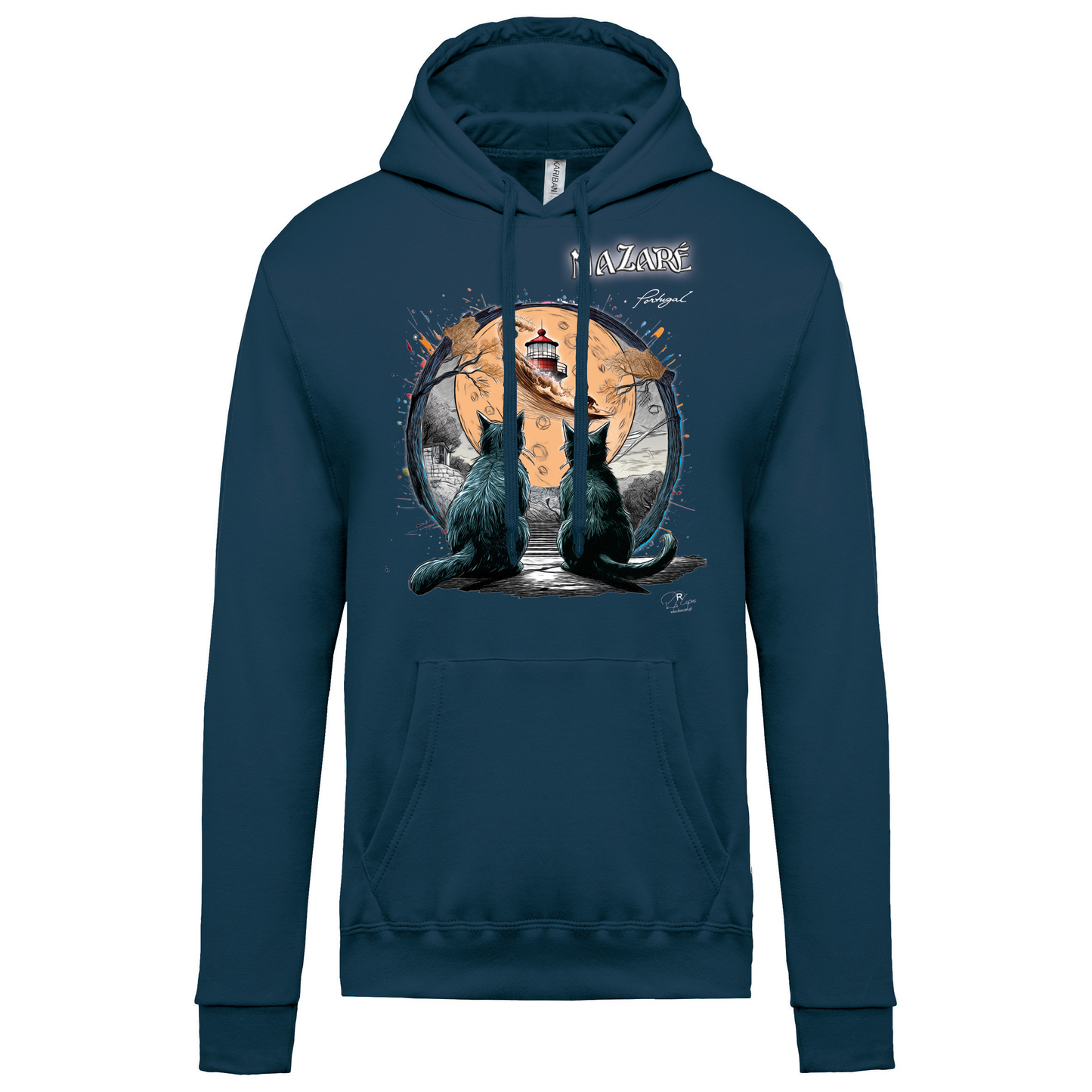 Sweatshirt Kariban com Capuz Luar Nazaré
