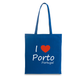 Saco Algodão 140g I Love Porto