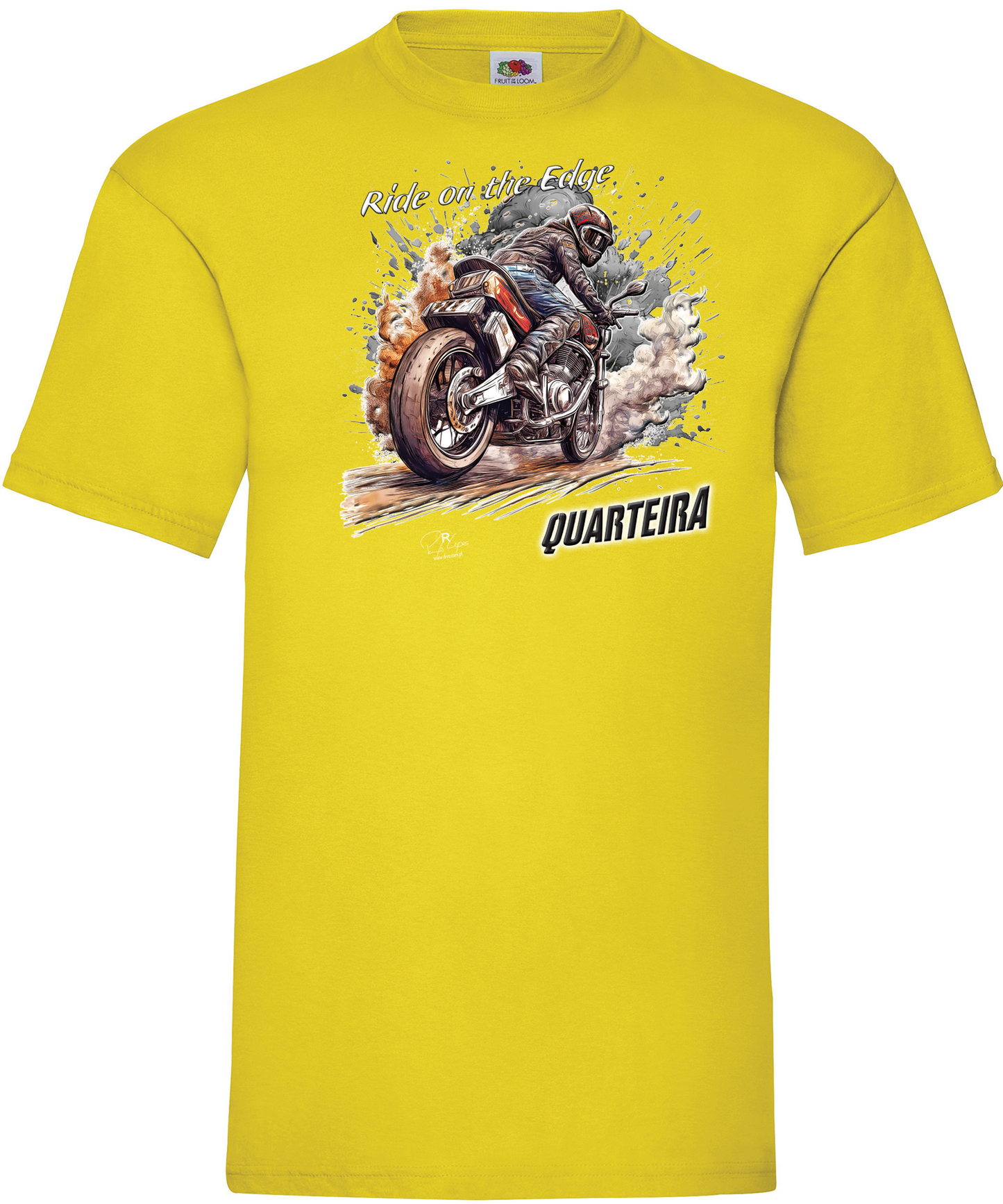 T-shirt Ride on the Edge Quarteira
